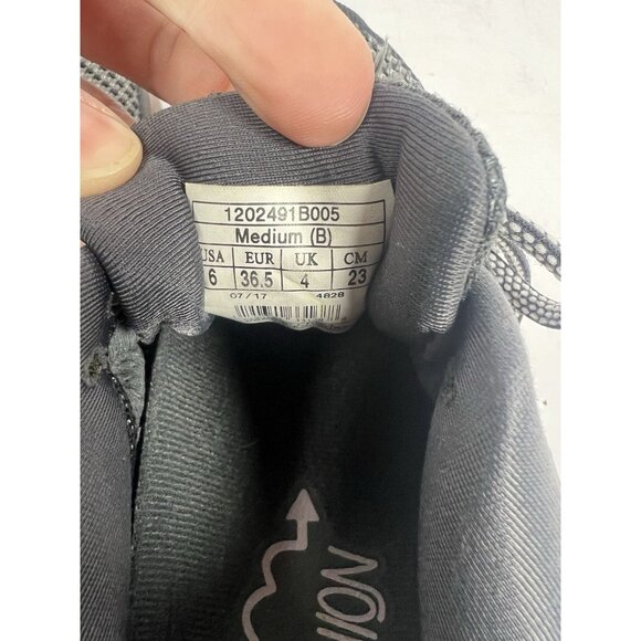 Brooks Revel Grey Rose Gold Size 6 Medium Running Active Shoes Sneakers - Picture 6 of 6